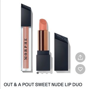 OUT & A POUT SWEET NUDE LIP DUO MORPHE